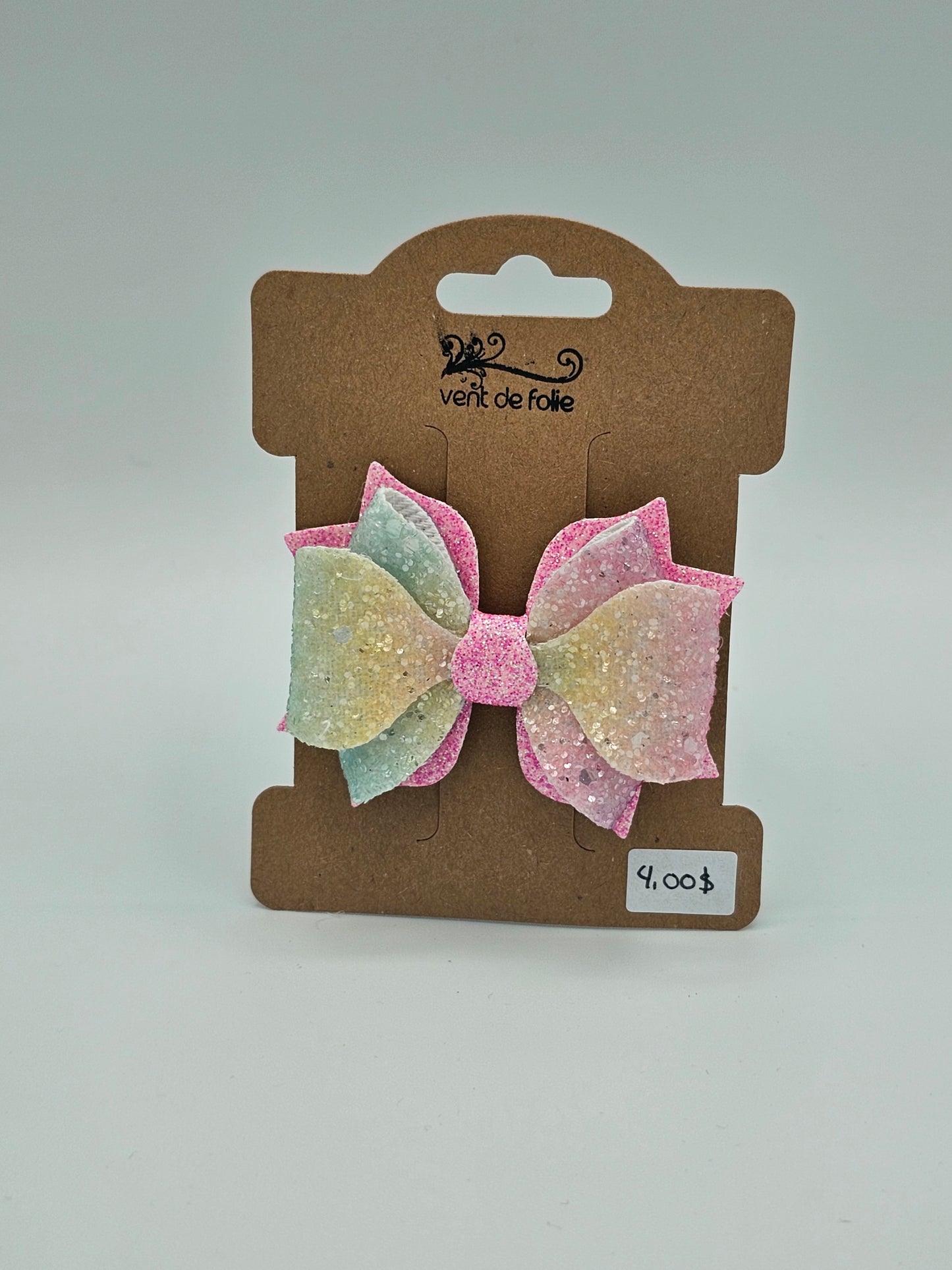 Barrette Colorée brillante