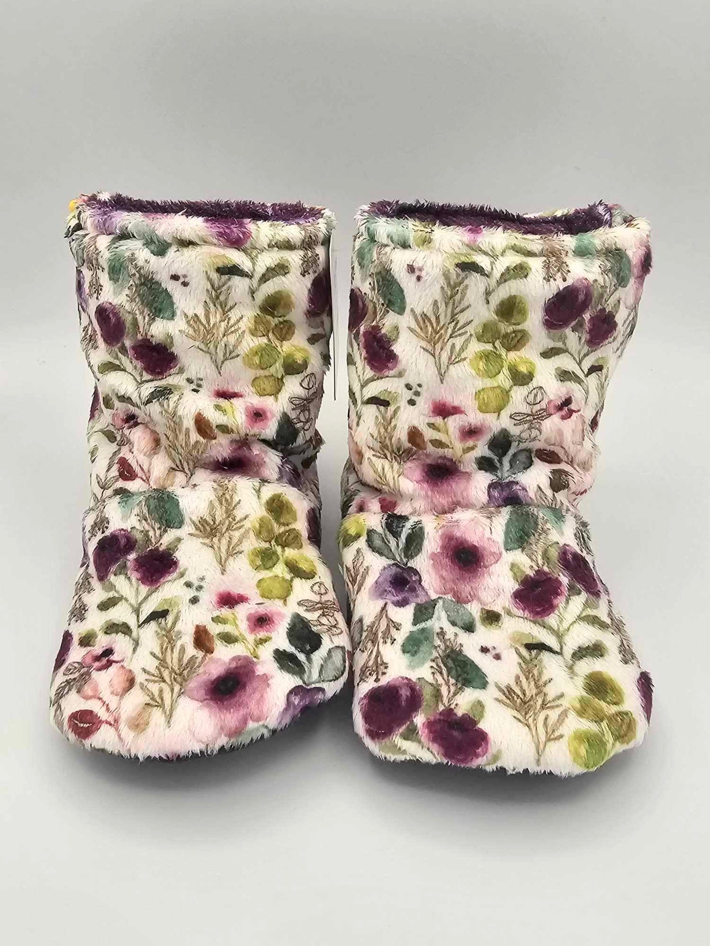 Pantoufles Floral Boho violet