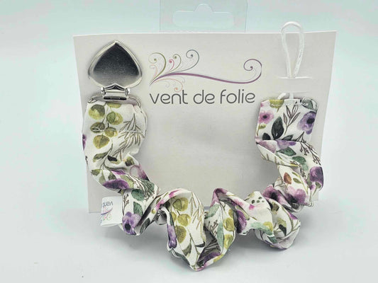 Attache-suce Floral boho violet